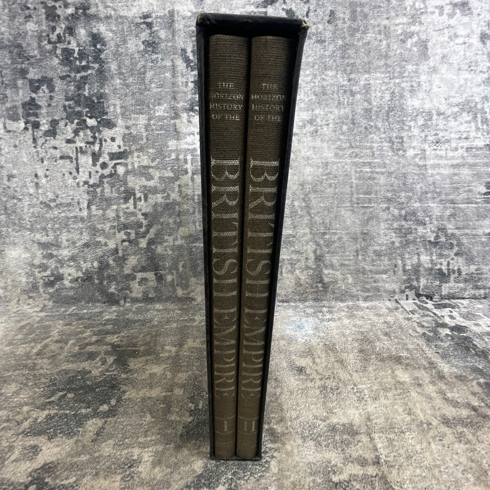 The Horizon History of the British Empire Volumes I & II Hardcover Slipcase Set
